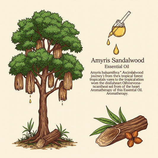 Amyris Sandalwood Essential Oil (Amyris Balsamifera) - Haiti