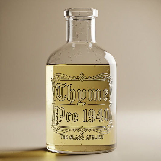 Tomillo Serpol Aceite Esencial Vintage