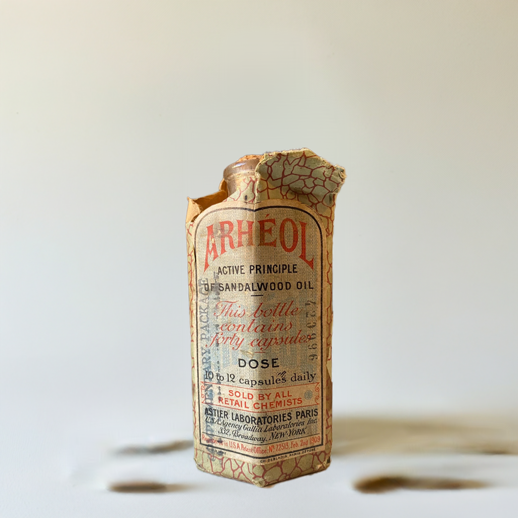 5 Cápsulas de Sándalo – Año 1909 | El Tiempo Sellado en Madera Viva