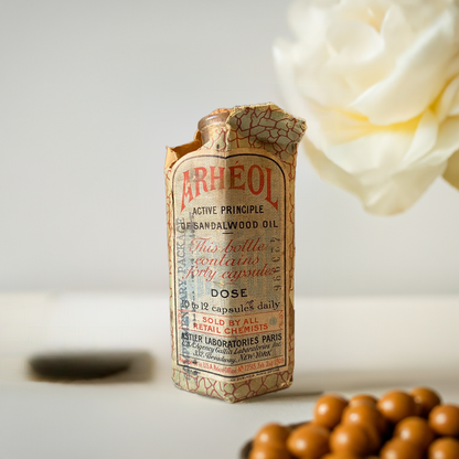 5 Cápsulas de Sándalo – Año 1909 | El Tiempo Sellado en Madera Viva