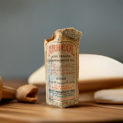 5 Cápsulas de Sándalo – Año 1909 | El Tiempo Sellado en Madera Viva