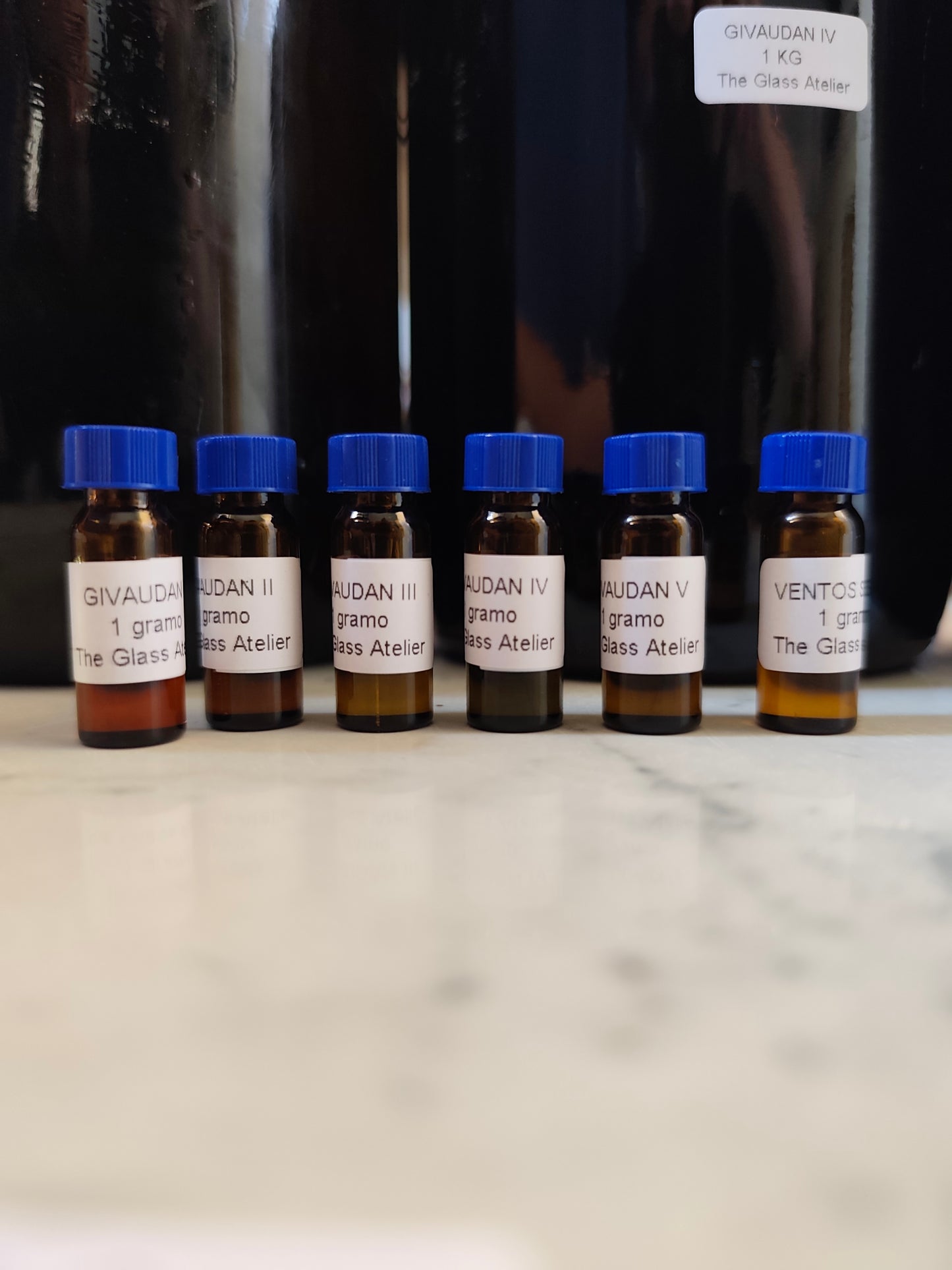 Givaudan Perfume Compounds Collection, 6x 1 gr